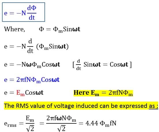 mathematical proof of why v/f ratio is kept constant in vfd