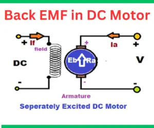 back EMF in dc motor