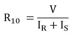 insulation resistance value after 10 minutes test