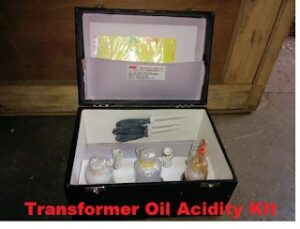 Transformer oil acidity kit