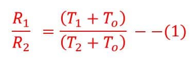 Variation of resistance with temperature