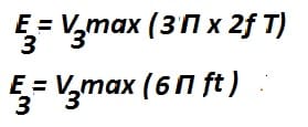 instantaneous value of 3rd order harmonics