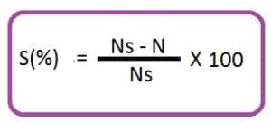 % slip formula of induction motor