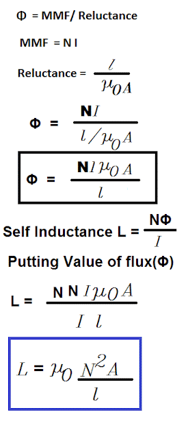 self inductance formula