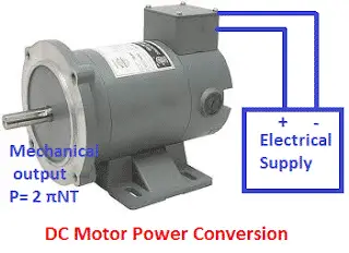 dc motor power conversion