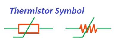 thermistor symbol
