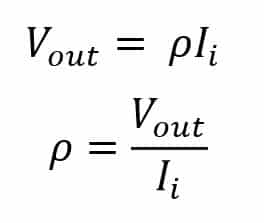 pendency constant ρ in voltage source