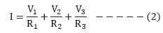 Millman's theorem formula derivation