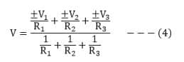 millman's theorem formula