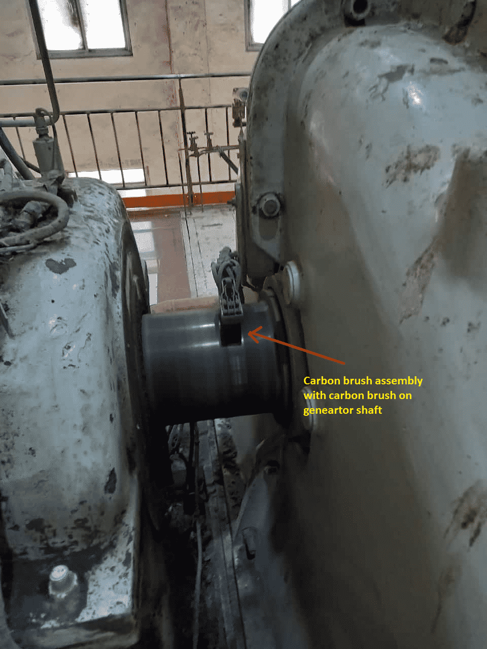 generator shaft earthing
