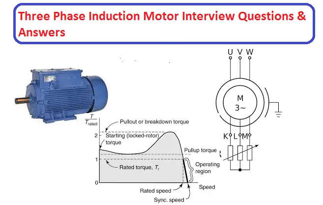 three phase induction motor interview questions and answers