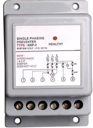 single phase preventer relay