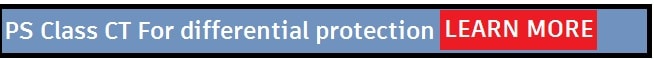 ps class ct for differential protection