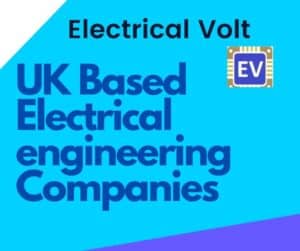 UK based electrical engineering companies