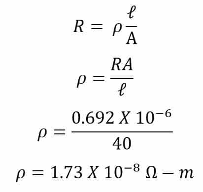 resistivity solved problem No4