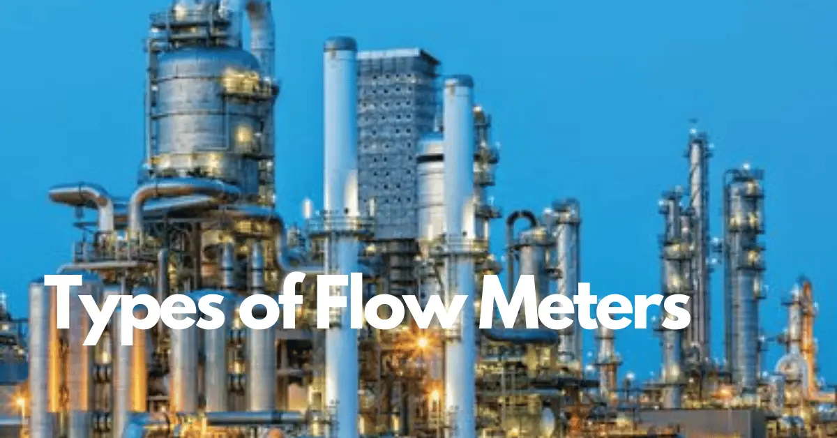 Types of flow meters electrical volt