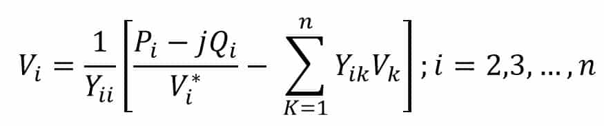 Gauss-Seidel Iteration formual