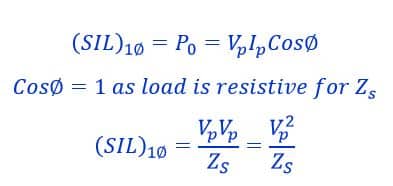 surge impedance loading single phase circuit