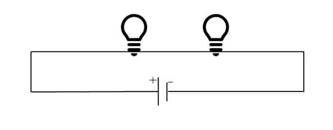 Series connection of Bulbs