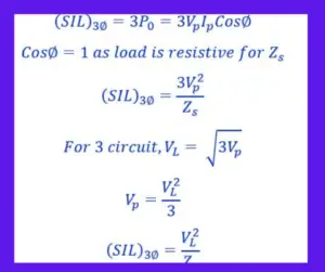 surge impedance loading(SIL)