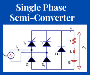 single phase semi converter
