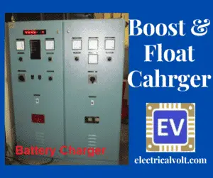 Difference between Boost Charger & Float Charger