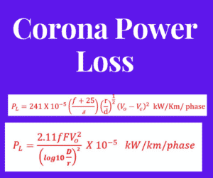 corona power loss