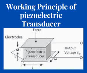 working principle of piezoelectric transducer
