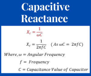 capacitive reactance calculator