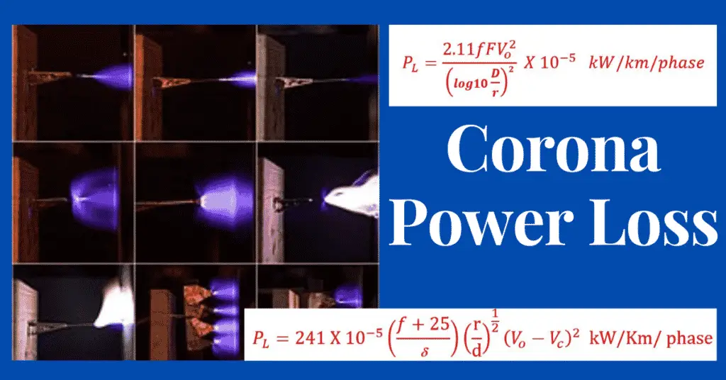 corona power loss- definition, calculation