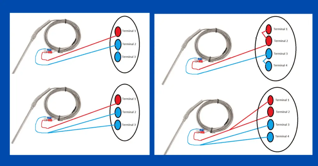 How to Convert 2 wire RTD into 3 or 4 wire RTD? 