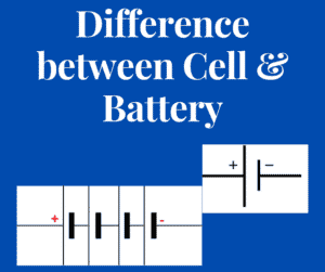 Difference between Cell and Battery