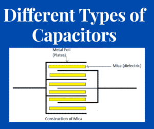 different types of capacitors and their applications