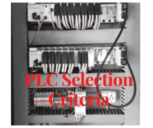 plc selection criteria
