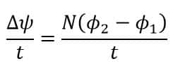 rate of change of  flux linkage as per faraday law