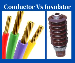 difference between conductor and insulator