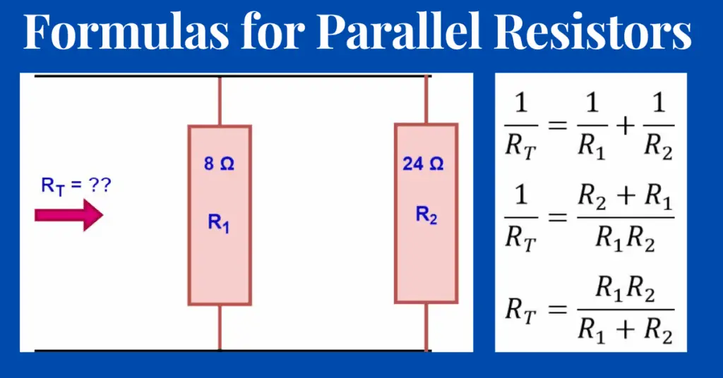 Simplified Formulas for Parallel Circuit Resistance Calculations