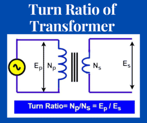turn ratio of transformer