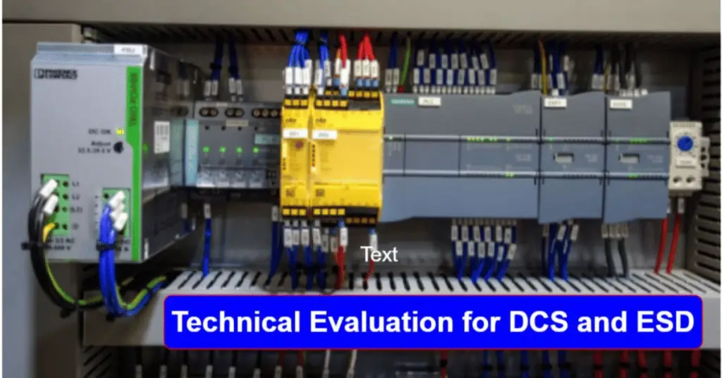 Technical Evaluation for DCS and ESD explained