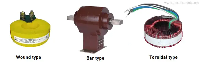 Types of Current Transformers