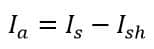 Armature current of long shunt DC motor