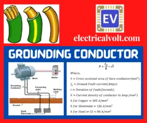 Grounding Conductor: What is it ( How to Calculate its Right Size)?