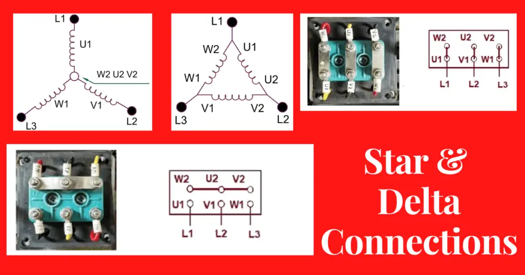 How to Connect a 3 Phase Motor in Star and Delta?- simply explained