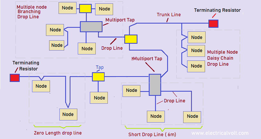 deviceNet Topology