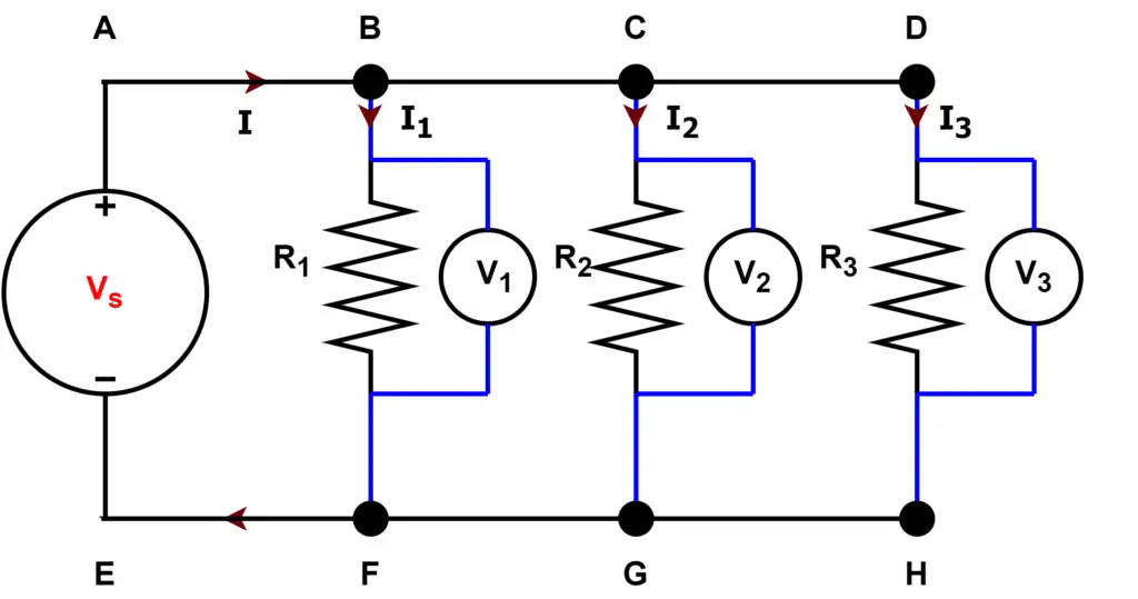 Parallel circuit diagram