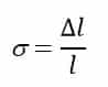 strain formula