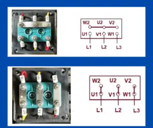 Three Phase Motor Connection