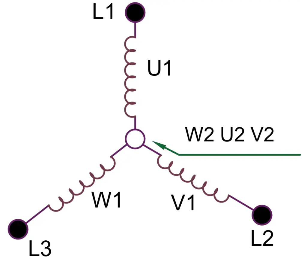 Three Phase Motor Connection