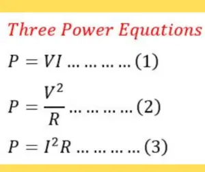 Calculating Electric Power