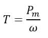 relationship between torque and angular speed of induction motor